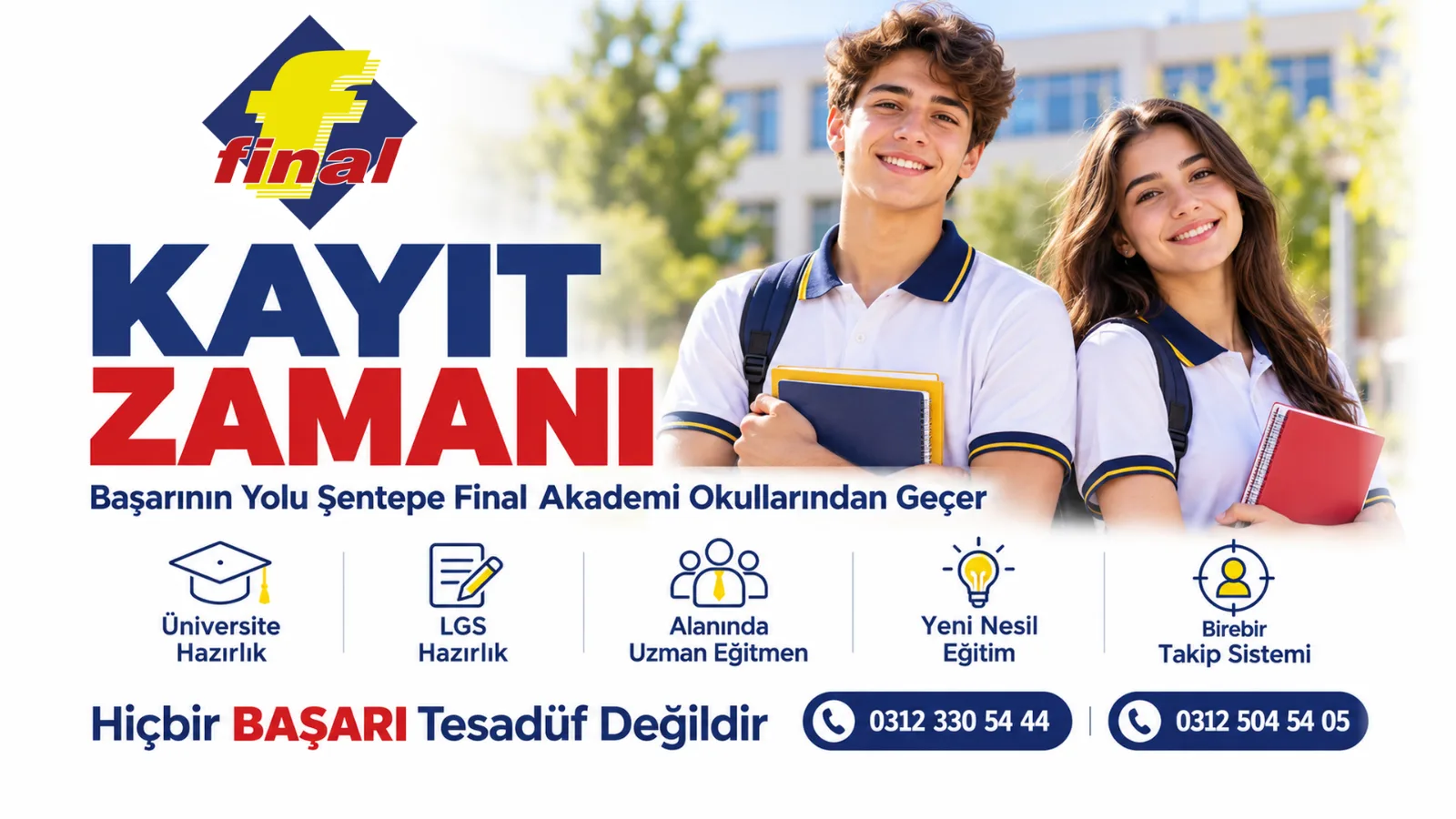 Kayıt zamanı: Başarının yolu Şentepe Final'den geçer